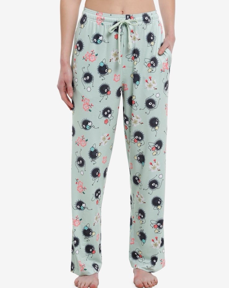 Studio Ghibli Spirited Away Soot Sprite Sakura Pajama Pants Hot Topic
