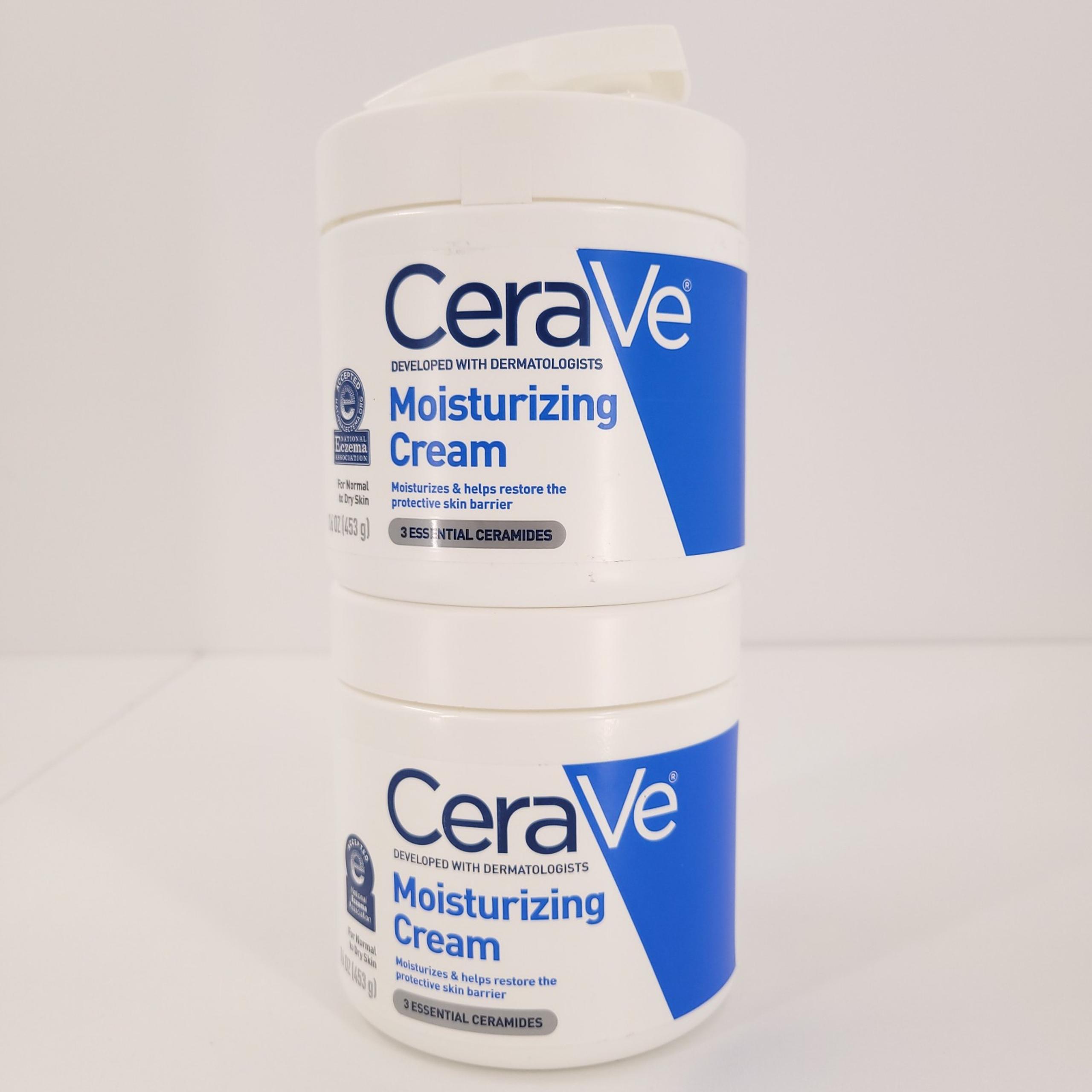 CeraVe Moisturizing Cream Set of 2 Multi Pack Restore Skin Barrier 16 Oz