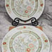 Vtg Mikasa Japan Kabuki L9011Dinner Plates 10½ Asian Inspired Flowers