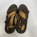 Unstructured by Clarks brown leather sandals size 9.5