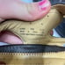 Unstructured by Clarks brown leather sandals size 9.5