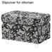 Ikea STRANDMON 905.466.14 Ottoman COVER ONLY, frorum beige/anthracite - NEW