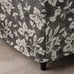 Ikea STRANDMON 905.466.14 Ottoman COVER ONLY, frorum beige/anthracite - NEW