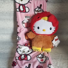 Hello Kitty Fall Blanket and Turkey Greeter