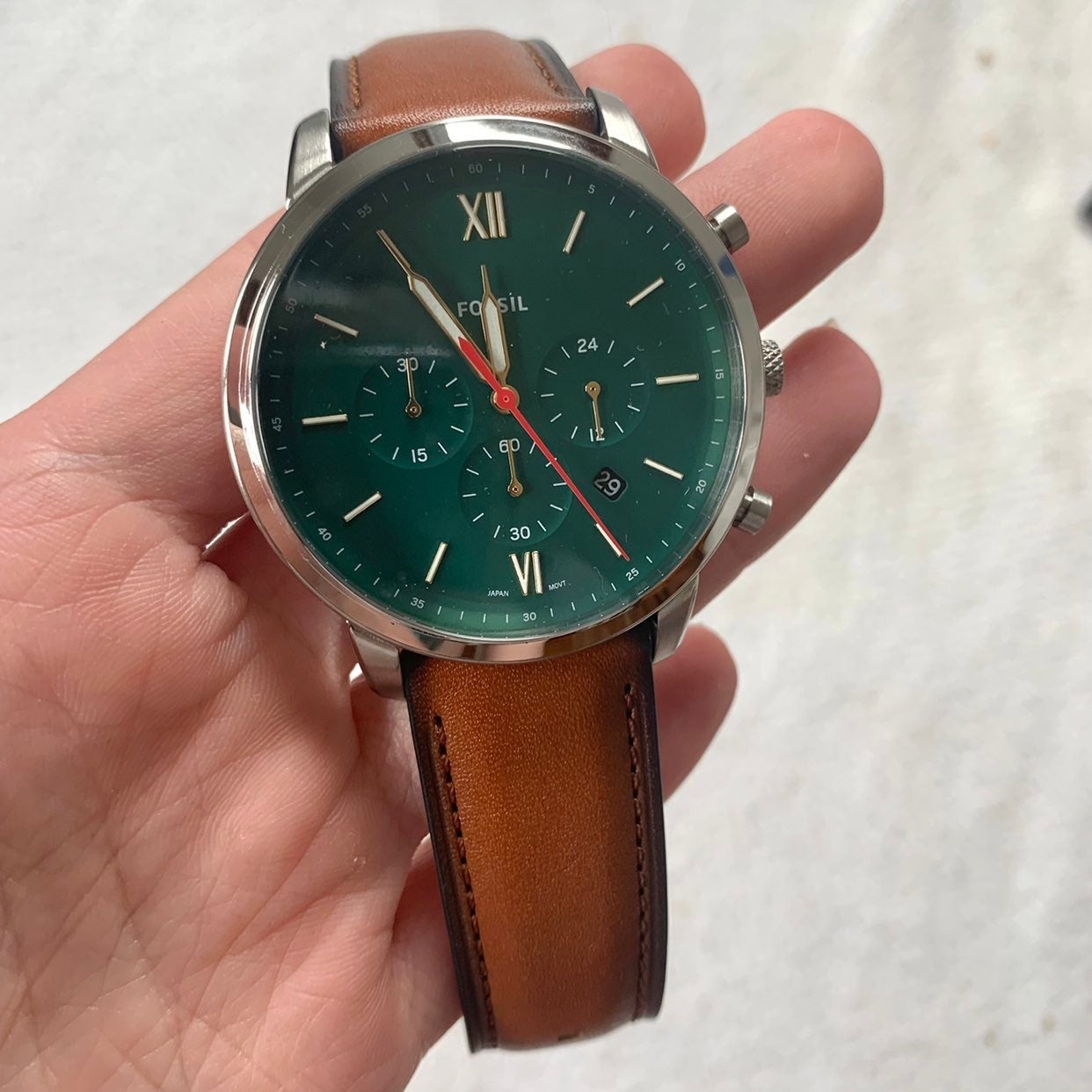 Fossil Green Watches for Men | Mercari