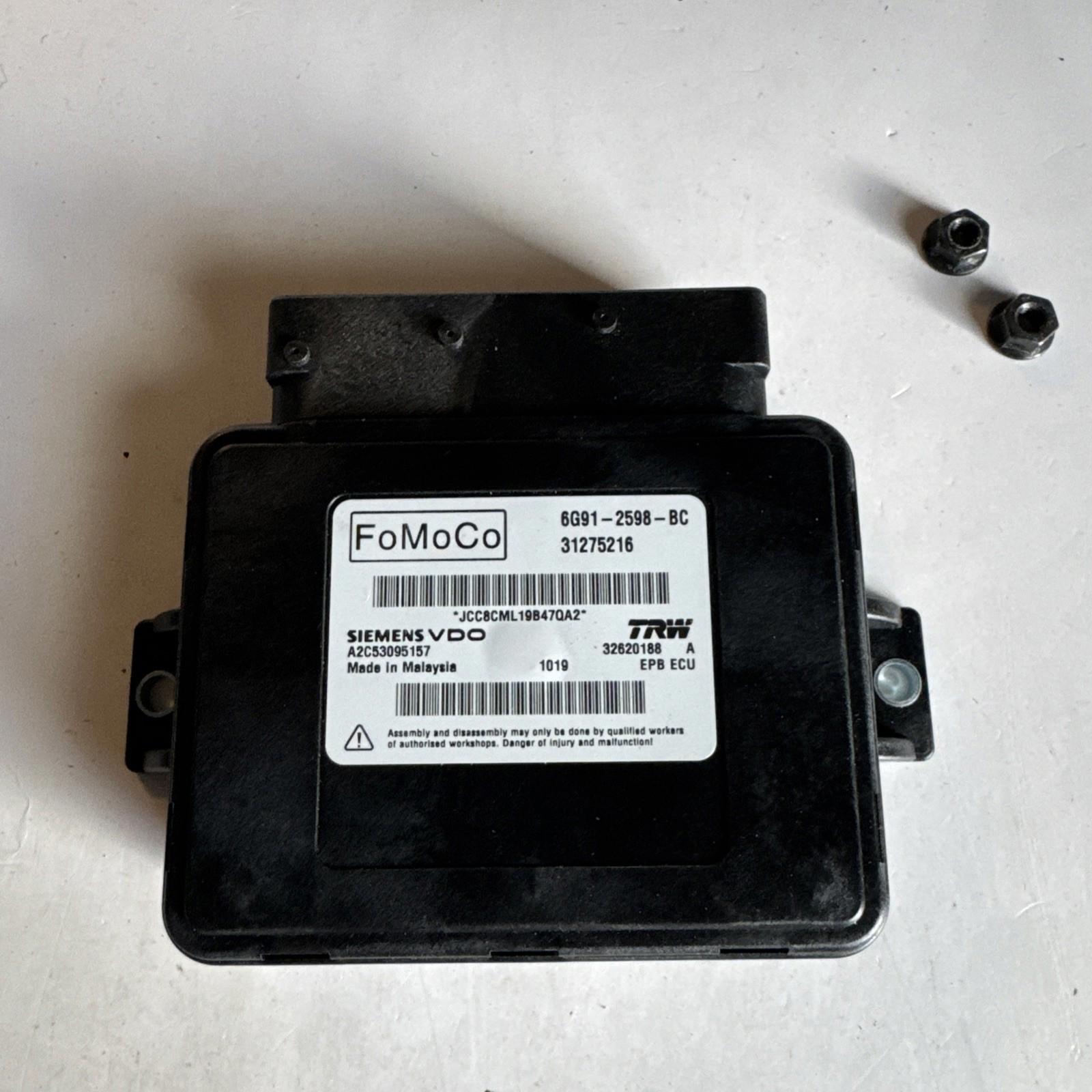 2008 VOLVO V70 XC70 MK3 S80 MK2 ELECTRIC PARKING BRAKE CONTROL MODULE 31275216