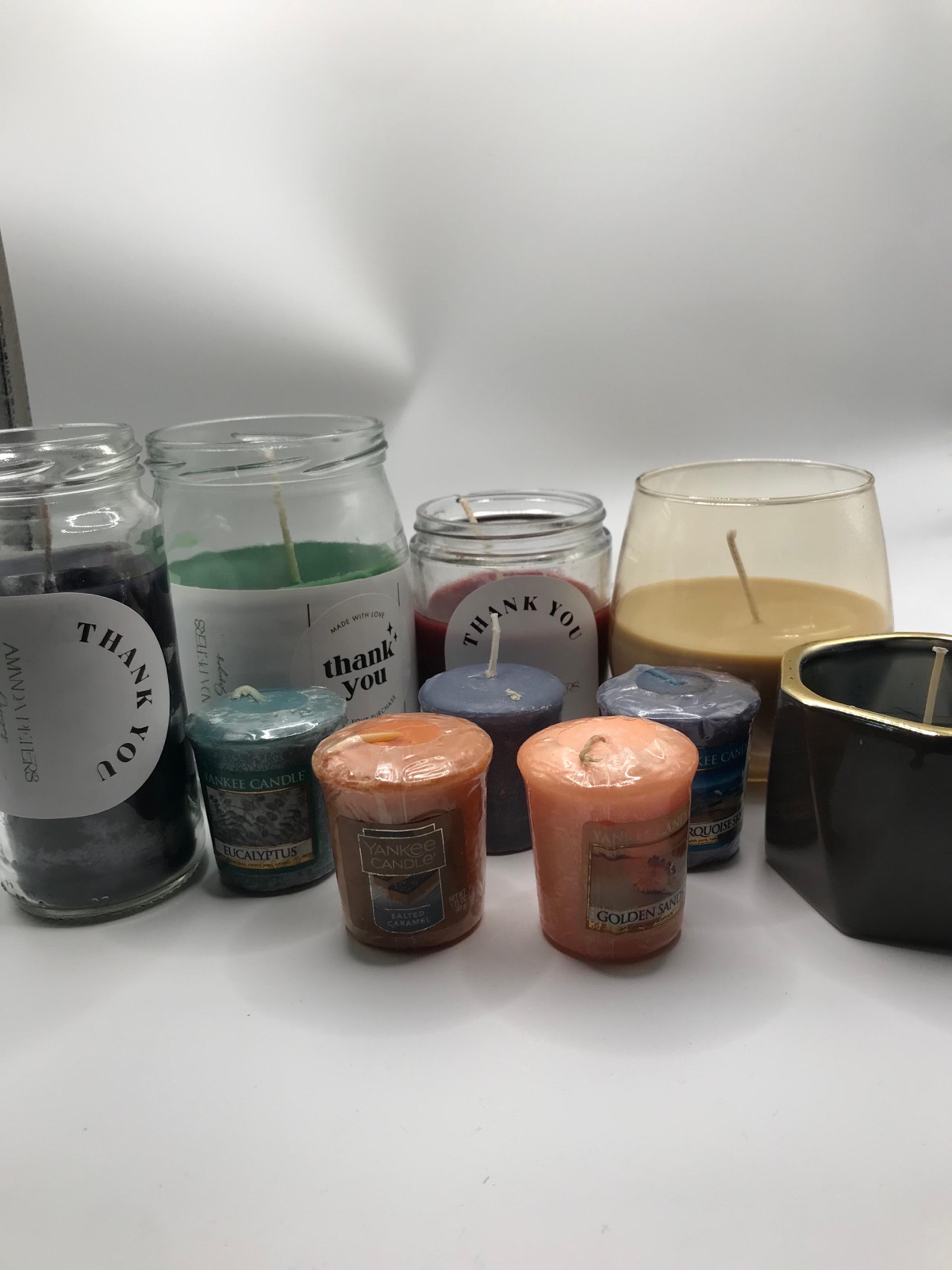 Candle Collection 10 candles yankee & custom made