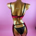 Velvet lingerie set