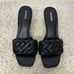 Express Open Toes Heeled Sandals Size 9 Black Womens