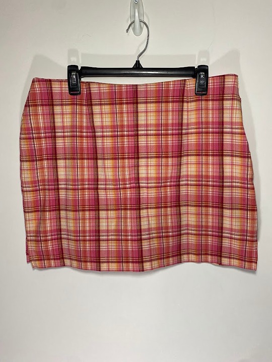 Fashion Bug Vintage 90's Plaid Mini Skort