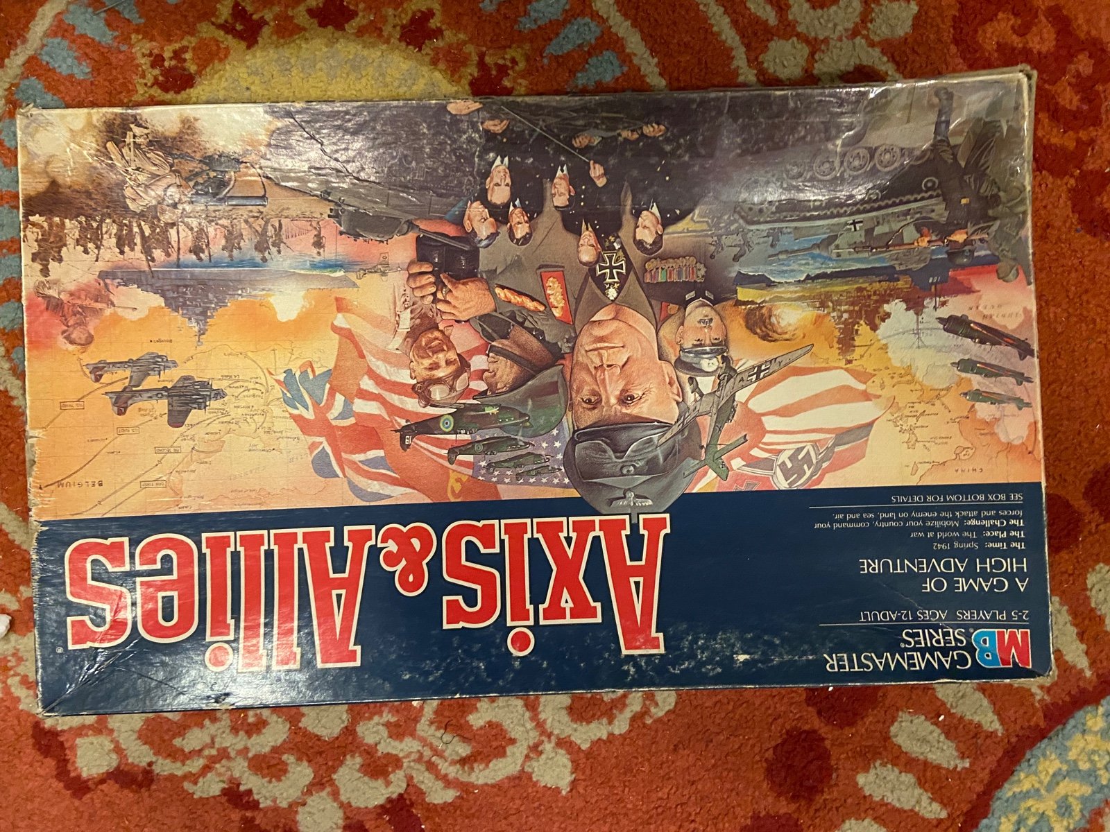 Axis Allie board game