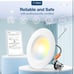 Amico 19 Pack 5/6 inch 5CCT LED Recessed Lighting, Dimmable, 12.5W=100W, 950LM,