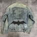 Men's Vintage 80's Levi's USA Light Blue Batman Trucker Type 3 Jean Jacket Sz M