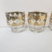 Set of 4 CULVER VALENCIA Gold Cocktail / Rocks Bar Glasses