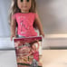 american girl doll ISABELLE with book