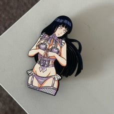 Hinata Lingerie Lewd Pin by Collectibles Kevin