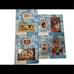 Disney Sketchbook Ornament & Lithograph Set of 4 Pocahontas Pinocchio