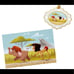 Disney Sketchbook Ornament & Lithograph Set of 4 Pocahontas Pinocchio