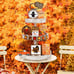 14 Pcs Fall Pumpkin Tiered Tray Decor Thanksgiving Tiered Tray Decorations