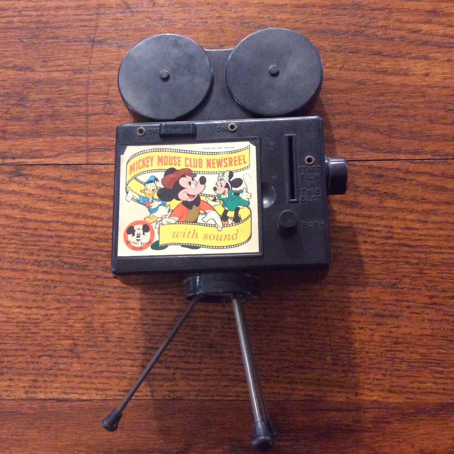 Mickey Mouse Club Newsreel with sound
