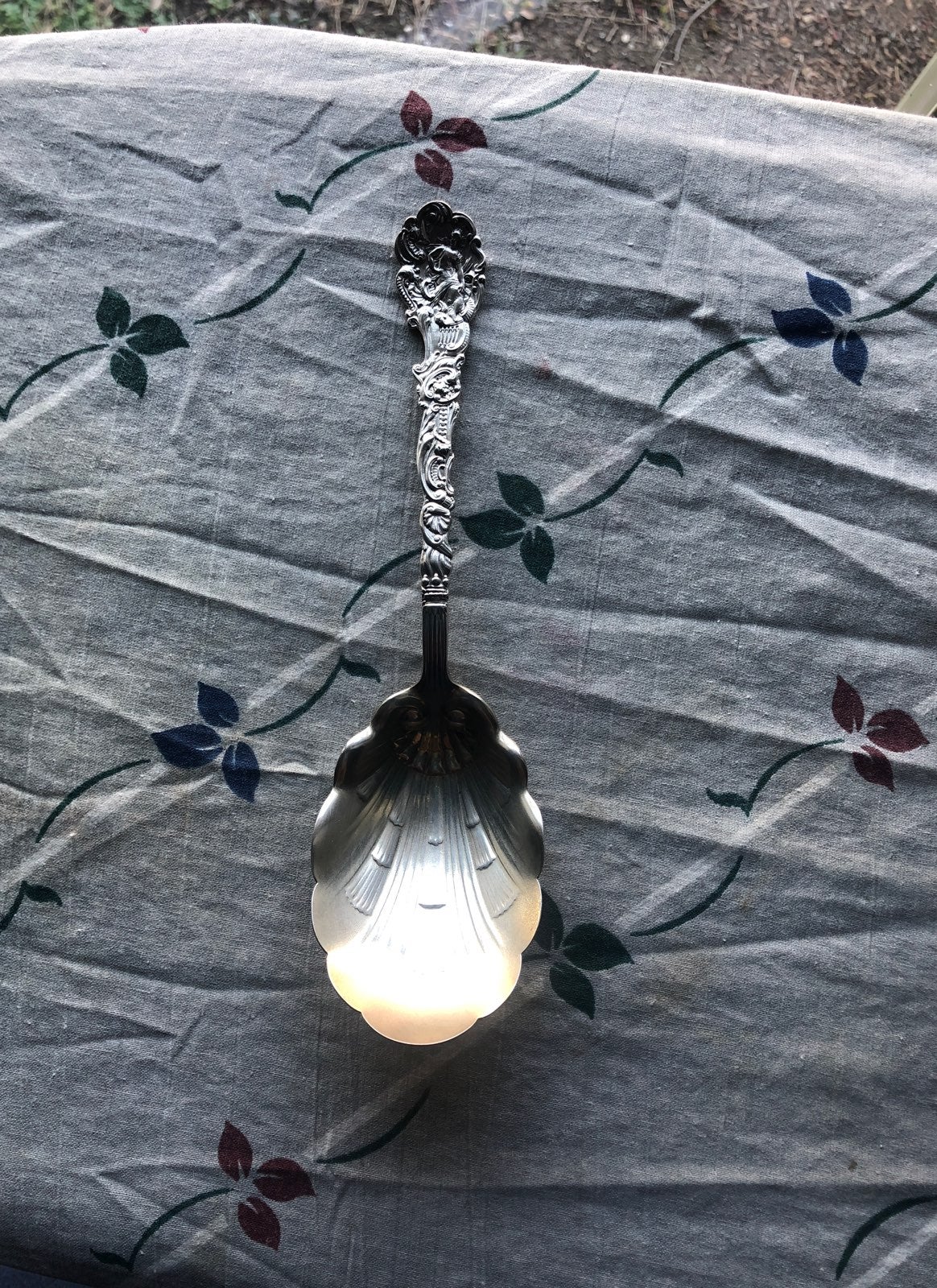 Solid silver Gorham Versailles Salad