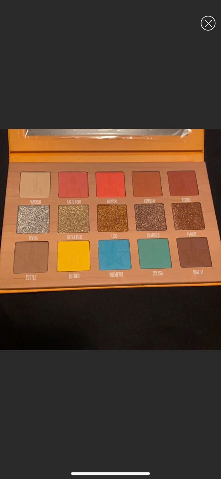 jeffree star thirsty palette