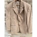 Club Room Macy's Men's Sports Coat Approx 38R Blazer Wool Silk Cashmere Beige