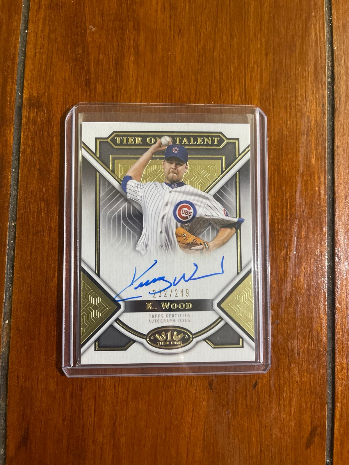 Topps Kerry Wood Auto