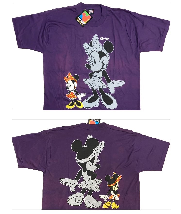 Vintage Screen Stars Mickey Unlimited T-shirt Mens XL Minnie Mouse NWT NOS 90s