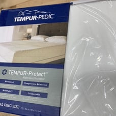 Tempur-Pedic Protect Waterproof Mattress Protector Bed Pad California King NEW