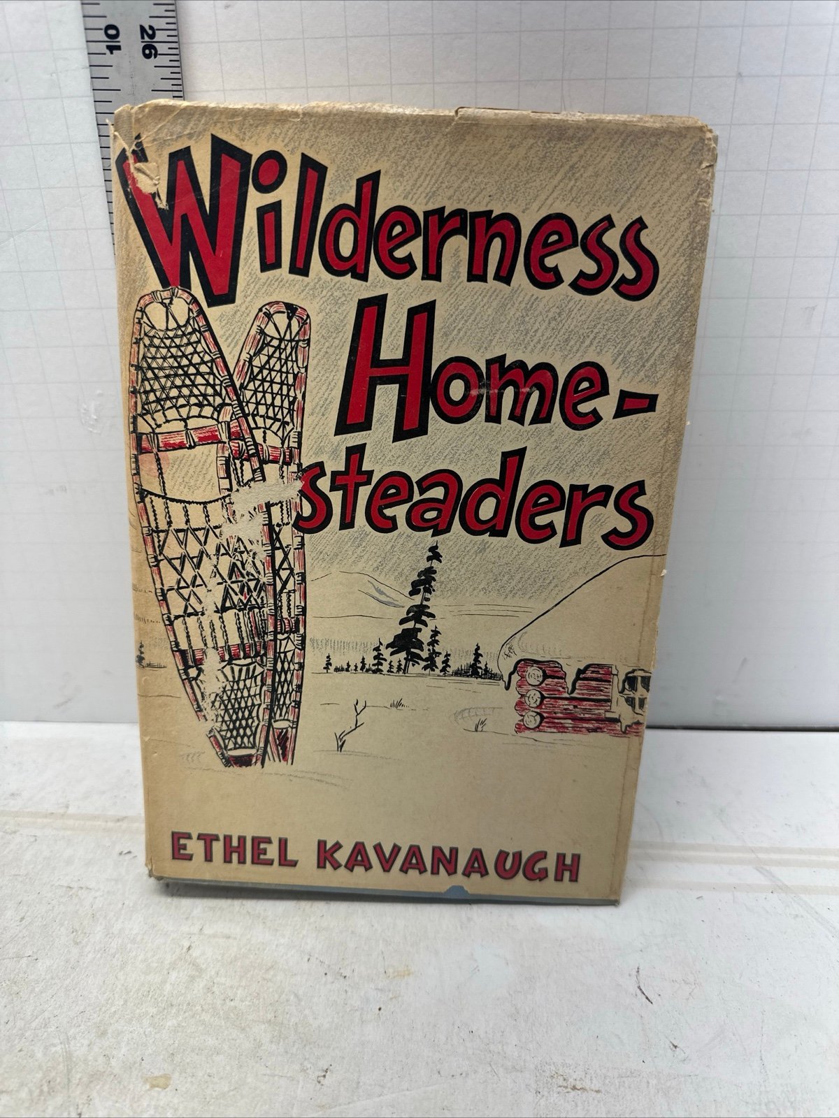 WILDERNESS HOMESTEADERS (Hardcover)KAVANAUGH, ETHEL 1951 #U6