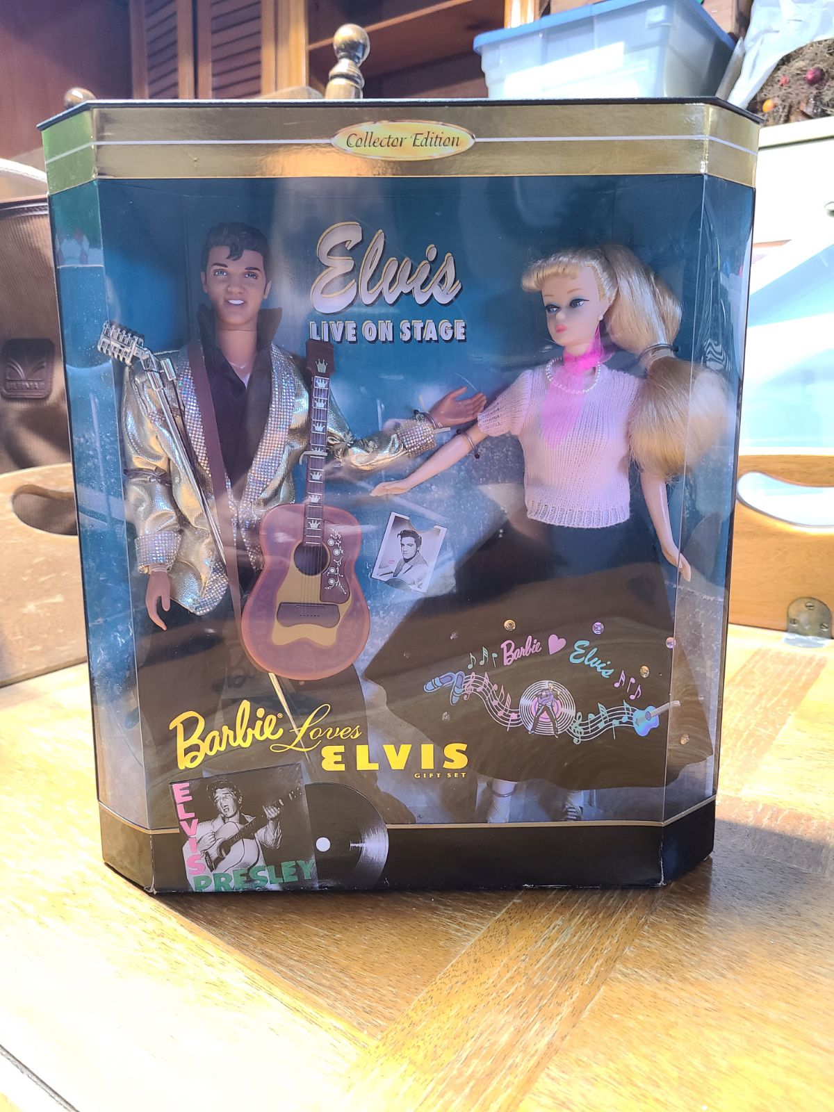 elvis presley doll with Barbie