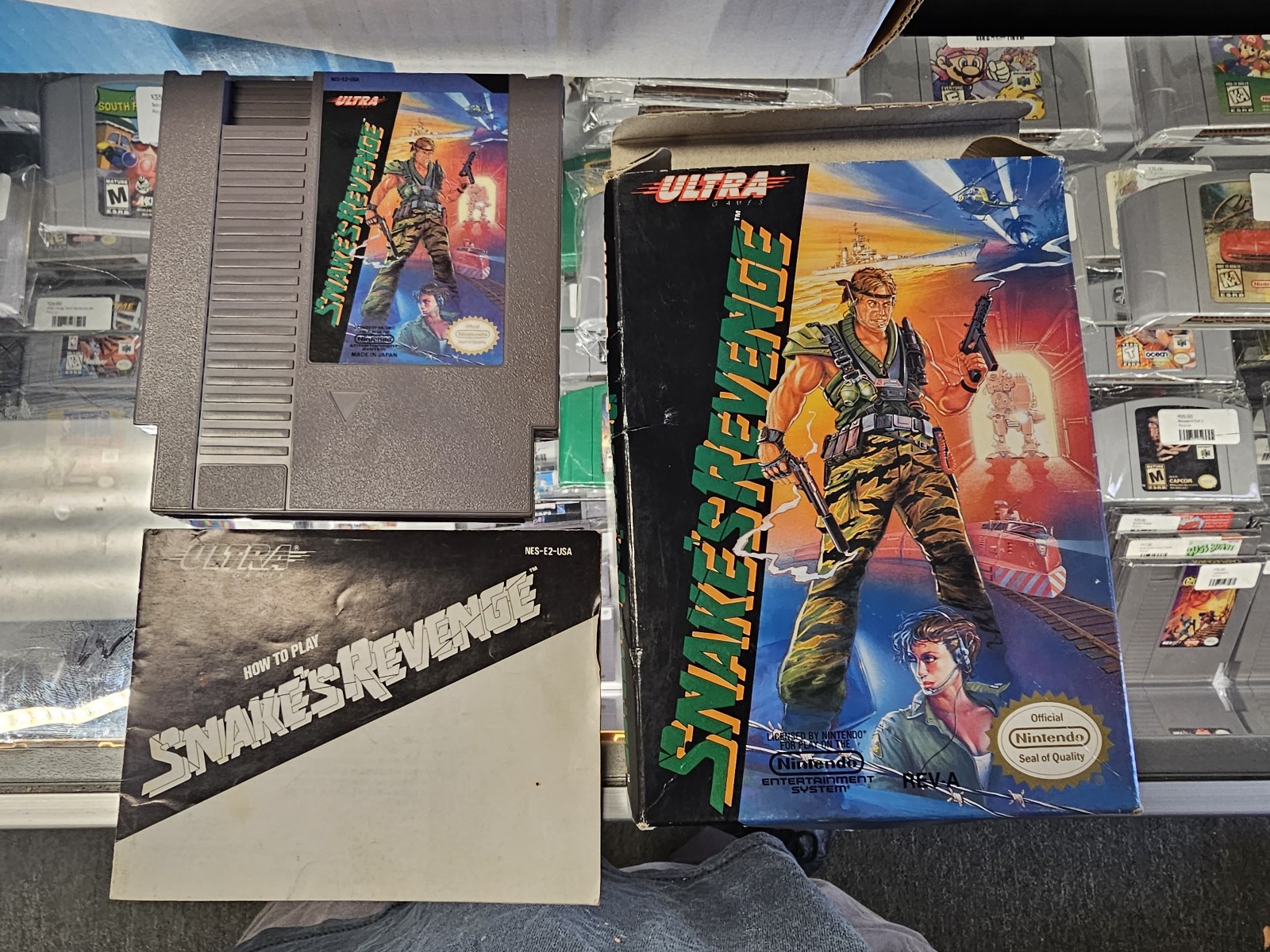 Metal Gear 2 Snake's Revenge For Nintendo NES Complete
