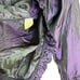 Vintage Y2K Lee Andersen Purple Ruffled Acetate Lightweight Evening Shrug/Bolero