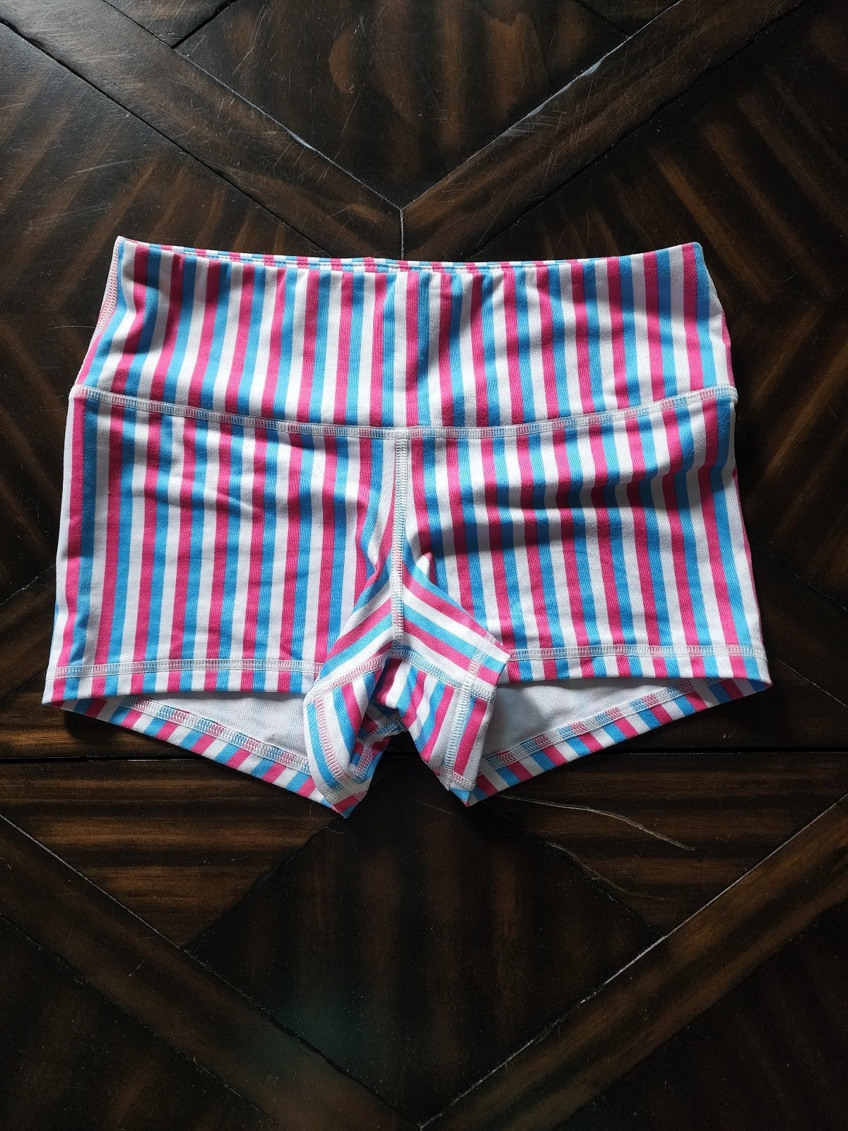 Fleo Doughnuts and Deadlifts shorts