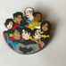 Batfam pins and keychain charm lot