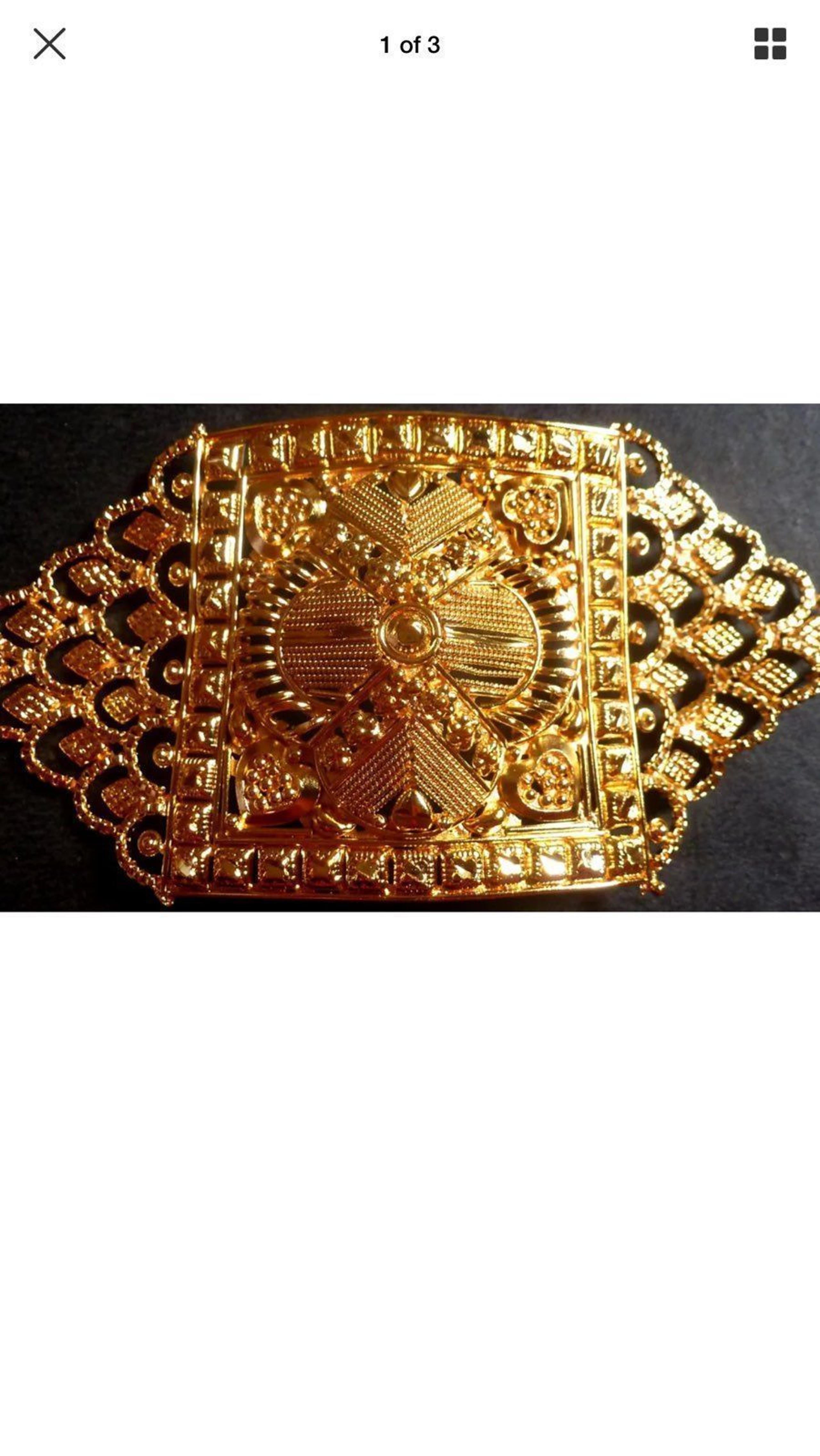 Handcraft 22k  yellow Gold Bracelet