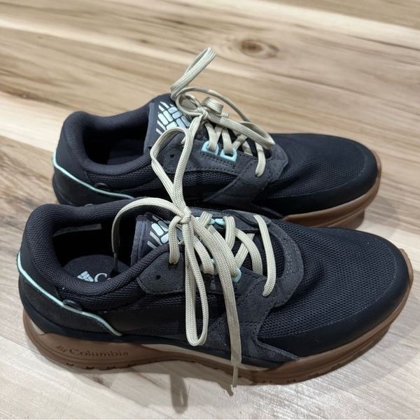 NEW Columbia Wildone Anthem Sneaker Tradewinds Grey/Light Sand Women’s 8
