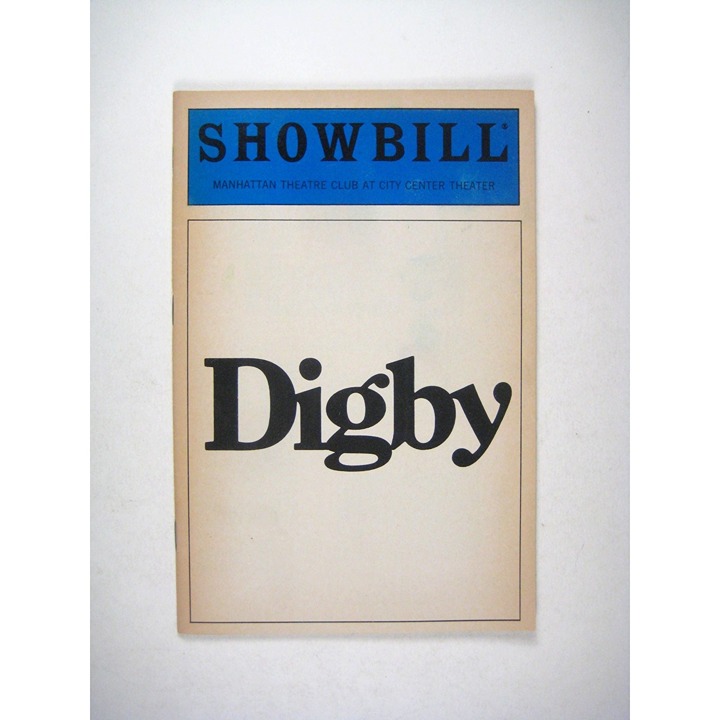 Digby Showbill Manhattan Theatre Club 1985 Joseph Dougheriy Glover Goldwyn