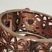 Brighton crystal jeweled wide hinged cuff clamper bracelet