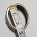 Brighton crystal jeweled wide hinged cuff clamper bracelet