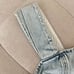 NWOT ALICE + OLIVIA JEANS Gorgeous Pleated-Strap Mini Denim Dress Size 4