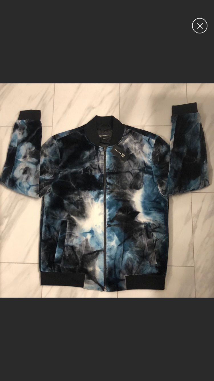 Men’s INC Velvet Bomber Jacket
