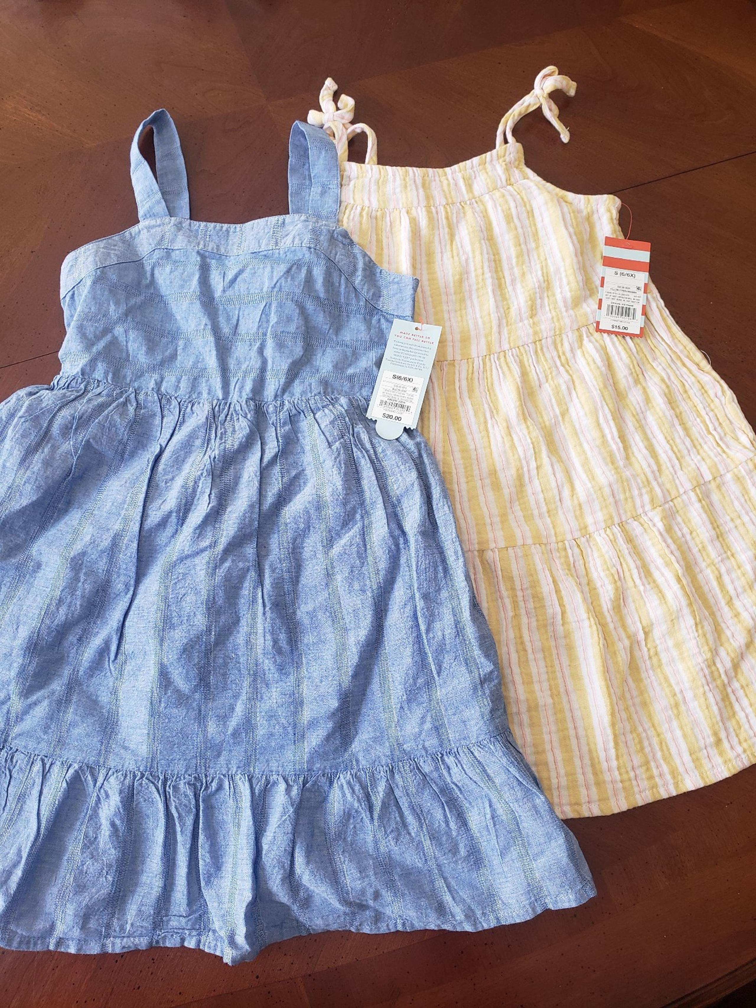 Two New Sundresses,  Size Girls 6