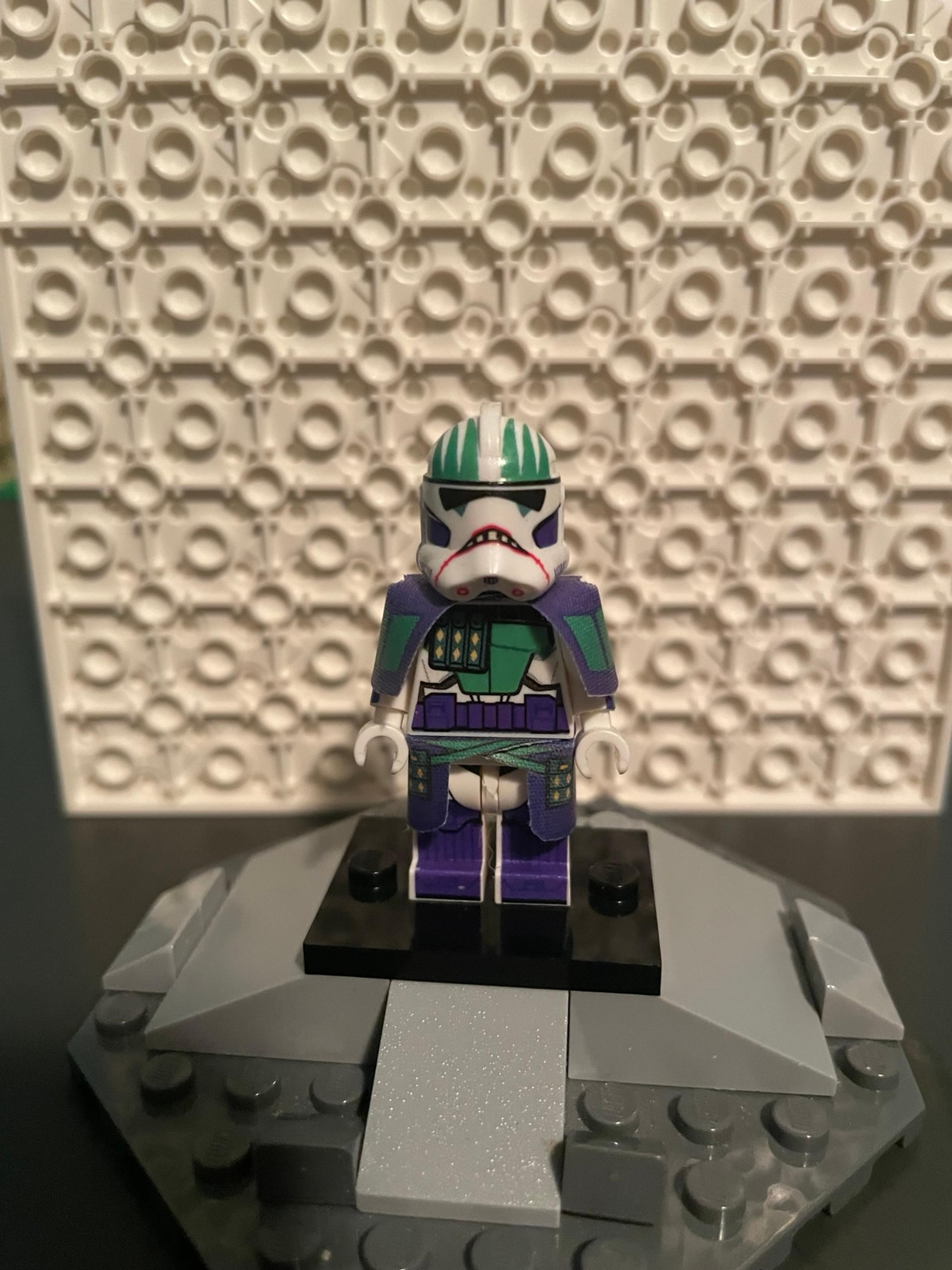 Custom Lego Star Wars Arc Joker 1/50 exclusive clone trooper minifigure