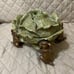 Cabbage shaped casserole with lid Beautiful Excllent condition