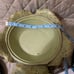 Cabbage shaped casserole with lid Beautiful Excllent condition