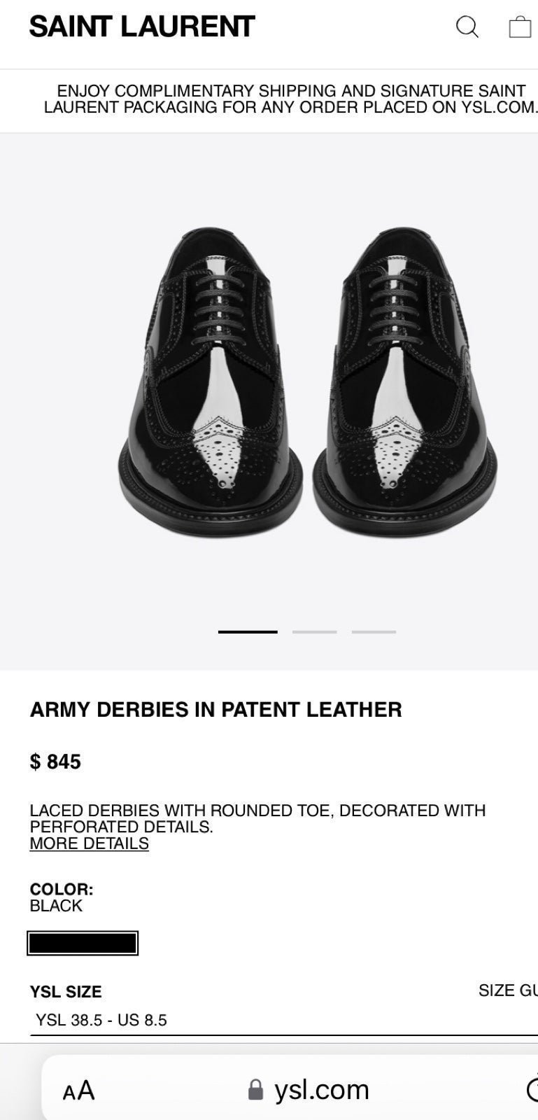 YSL Yves Saint Laurent Leather Loafers for Men | Mercari