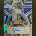 CJ Carr Auto 2/7 Blue Cracked Ice 2024 Leaf Metal AD-CJC Norte Dame
