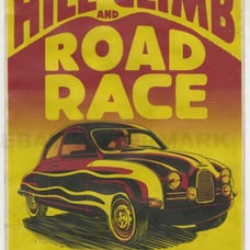 Vintage Road Race Poster